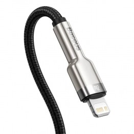 Cablu date si alimentare Baseus Cafule Metal CATLJK-01, USB Tip C - Lightning